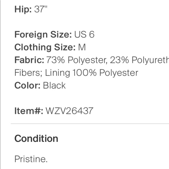 ZAC Zac Posen Black Skirt- Size 6 - Picture 14 of 16